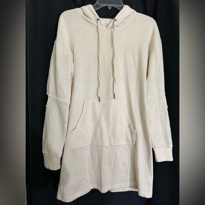 Socialite Mini Sweatshirt Dress Size Small